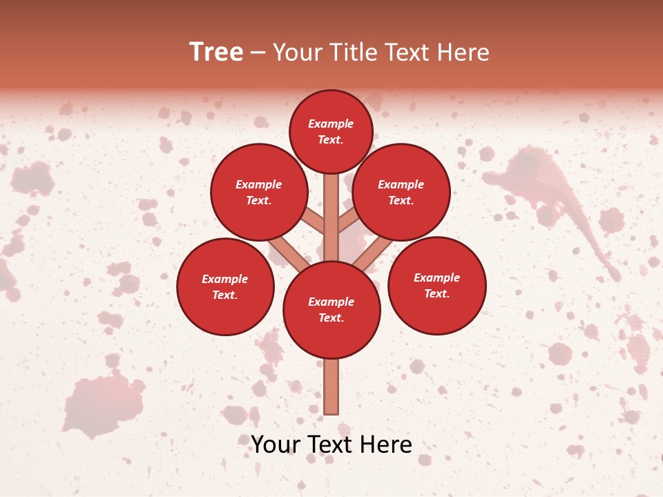 Drip Colorful Paper PowerPoint Template