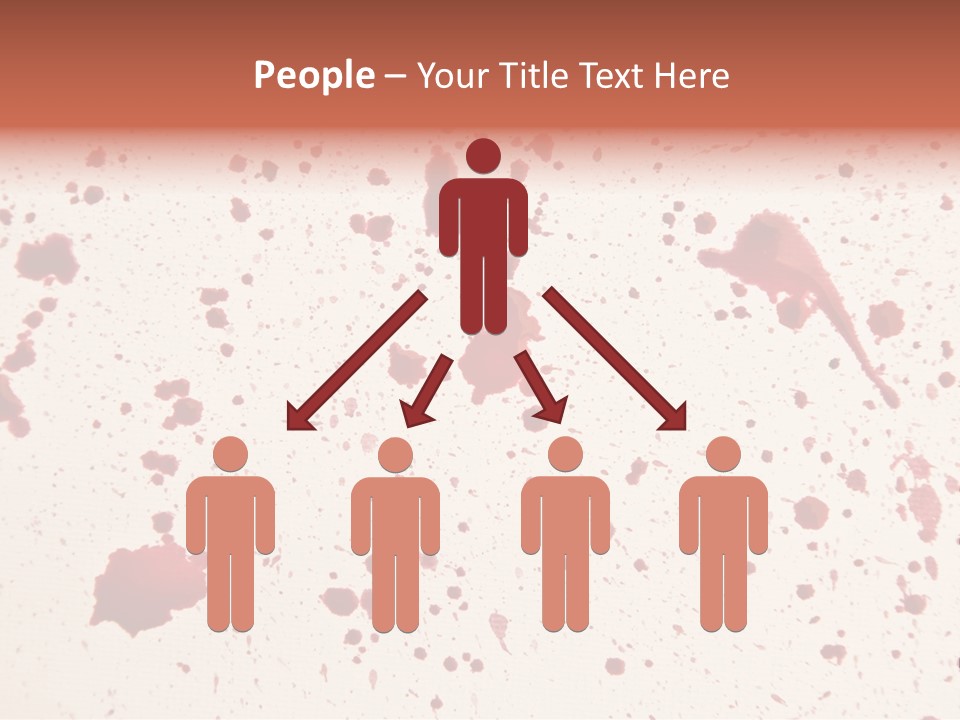 Drip Colorful Paper PowerPoint Template