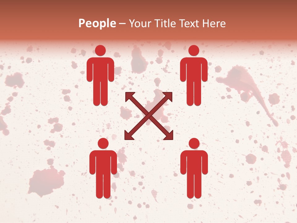 Drip Colorful Paper PowerPoint Template