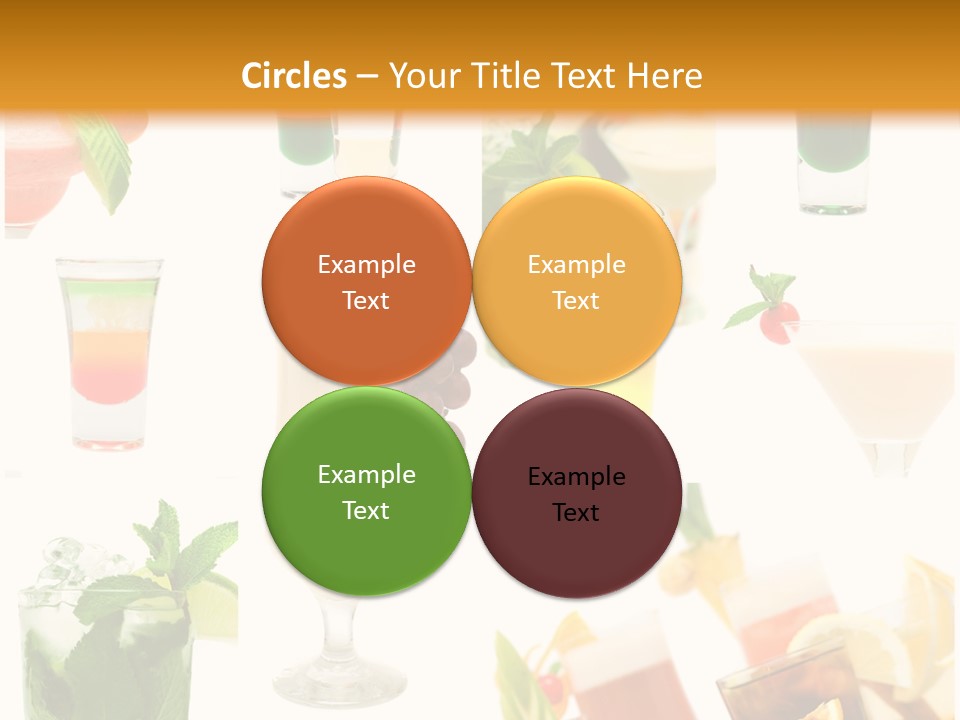 Red Leaf Green PowerPoint Template