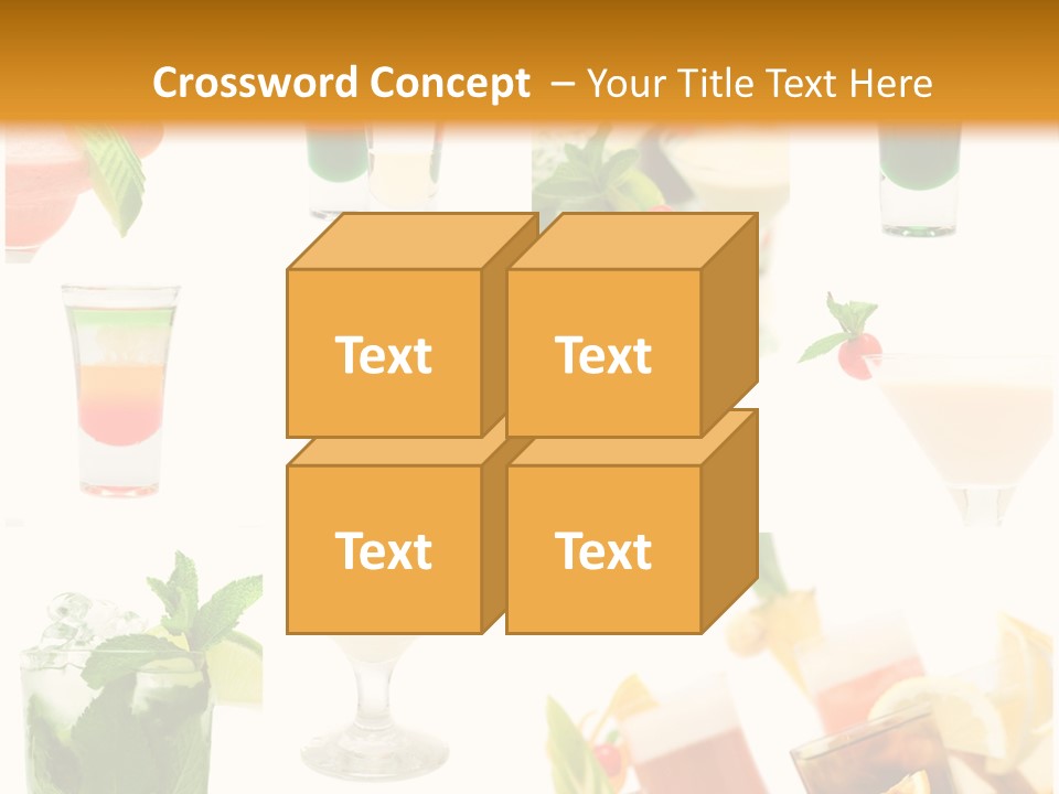 Red Leaf Green PowerPoint Template