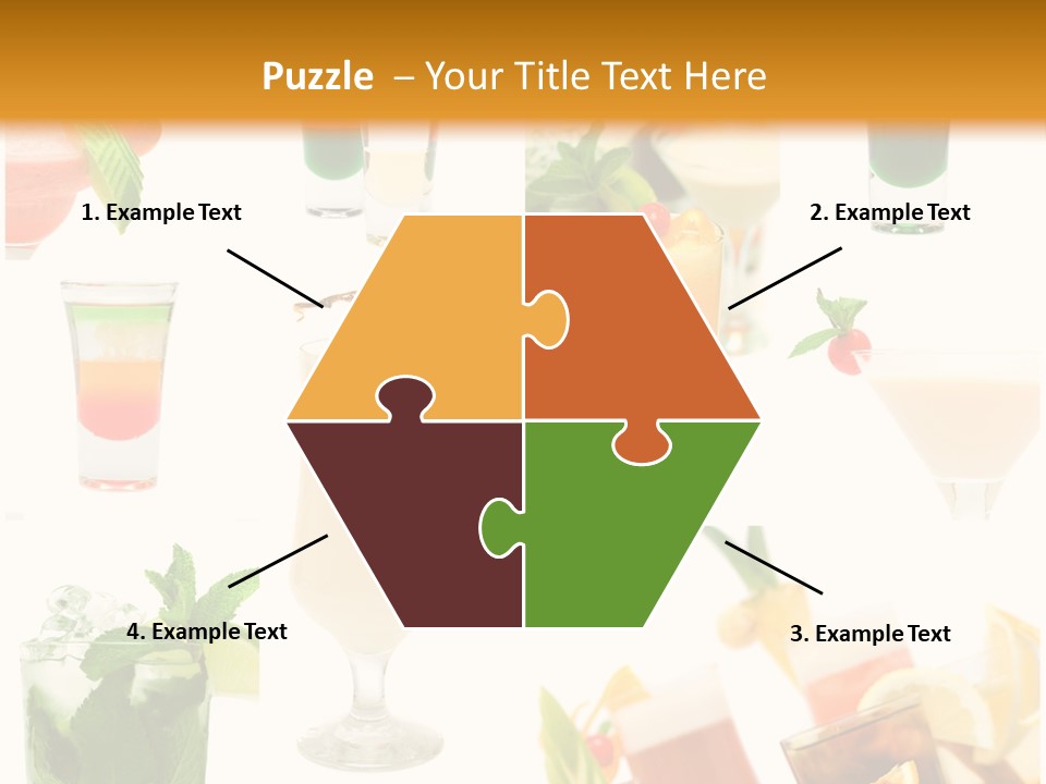 Red Leaf Green PowerPoint Template