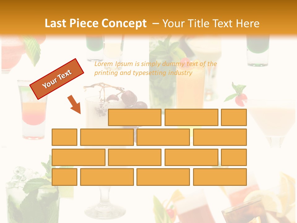 Red Leaf Green PowerPoint Template