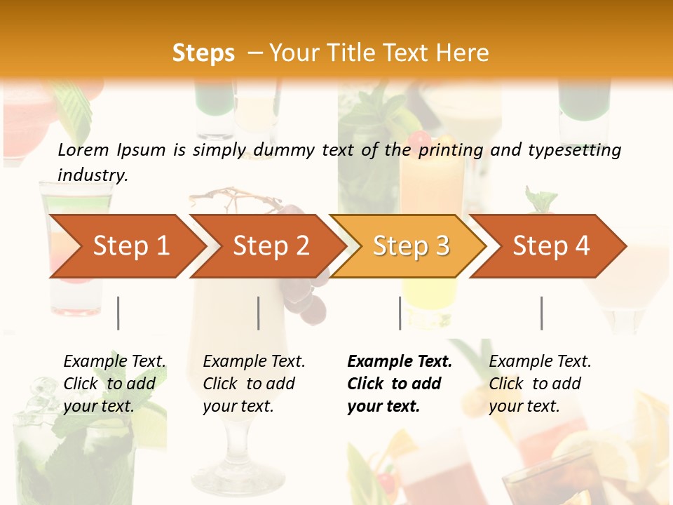 Red Leaf Green PowerPoint Template