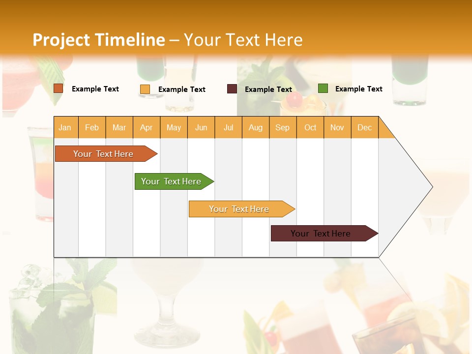 Red Leaf Green PowerPoint Template