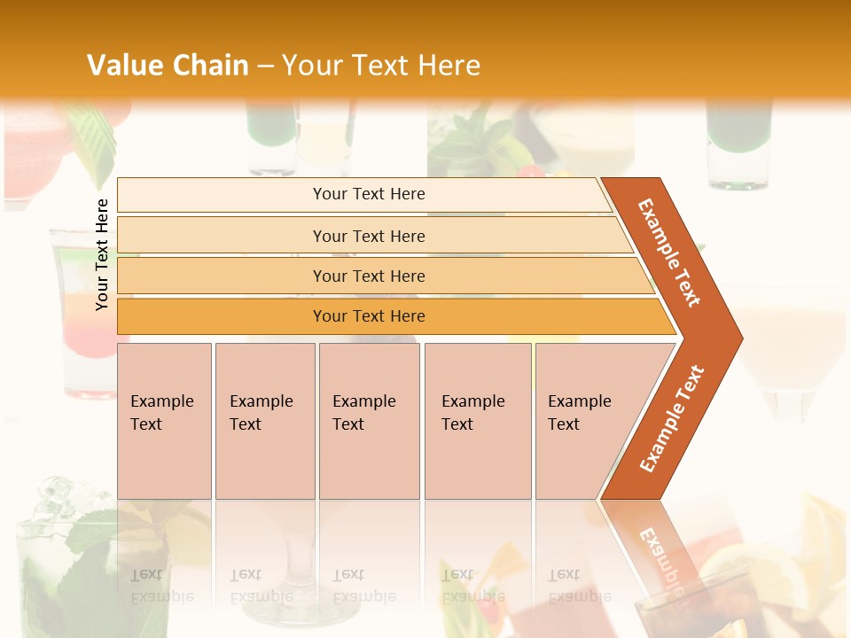 Red Leaf Green PowerPoint Template
