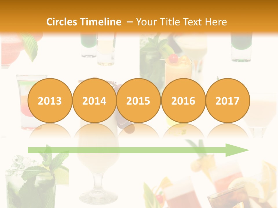 Red Leaf Green PowerPoint Template