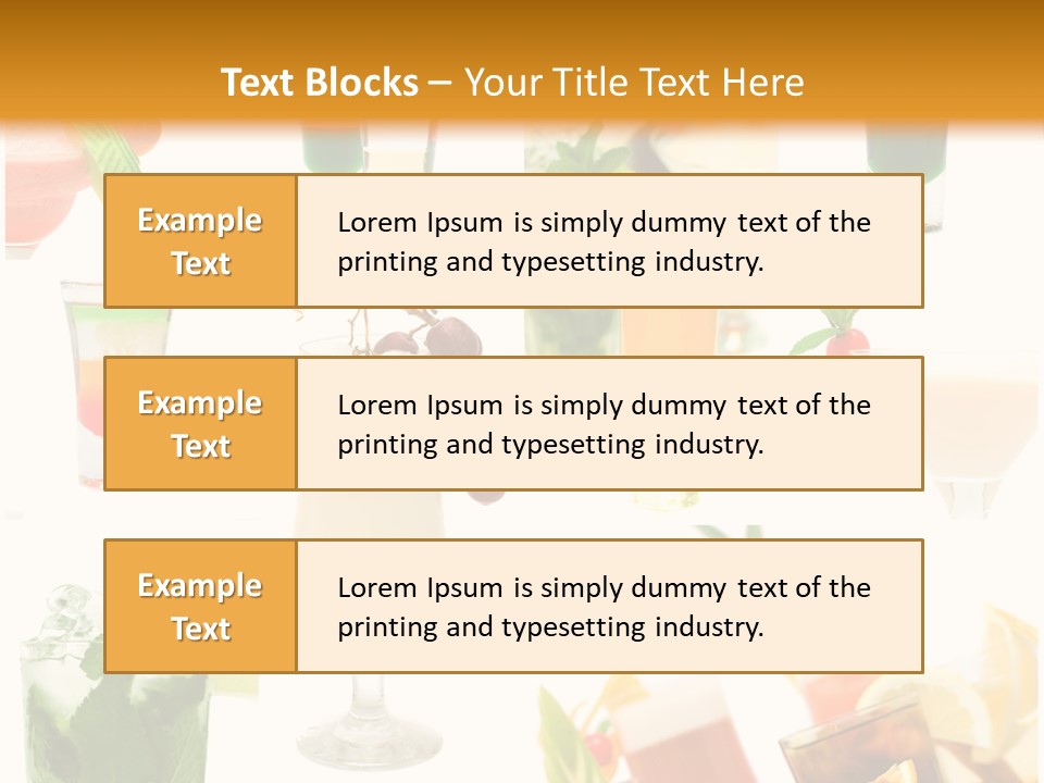 Red Leaf Green PowerPoint Template