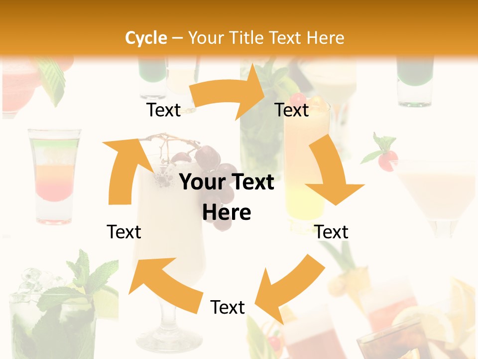 Red Leaf Green PowerPoint Template