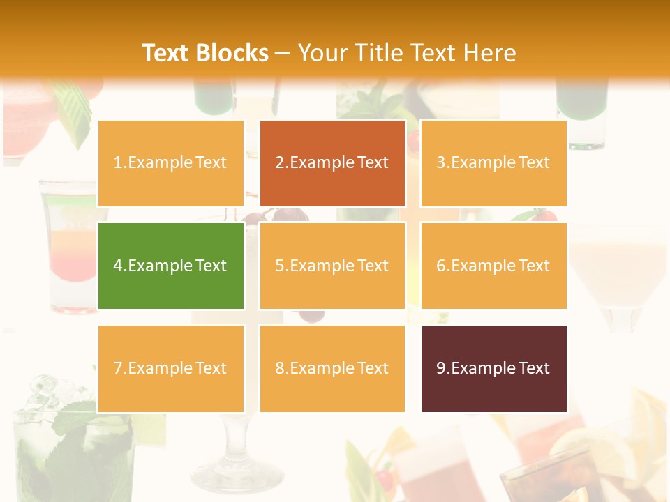 Red Leaf Green PowerPoint Template