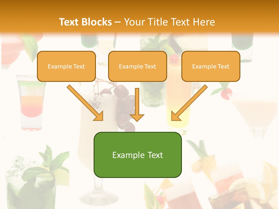 Red Leaf Green PowerPoint Template