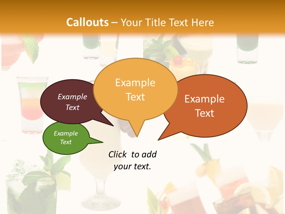 Red Leaf Green PowerPoint Template
