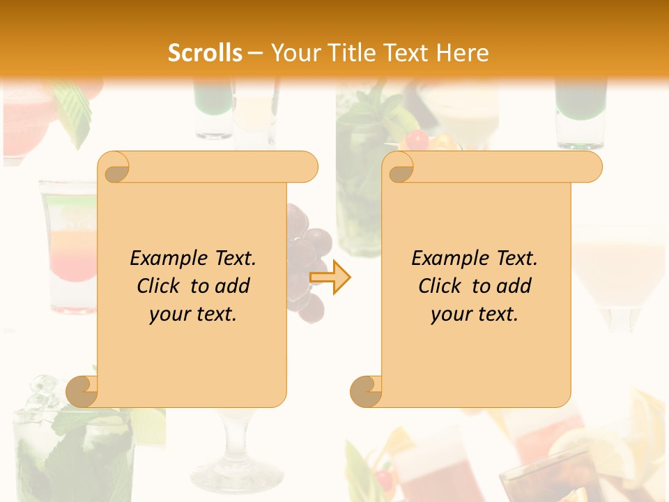 Red Leaf Green PowerPoint Template