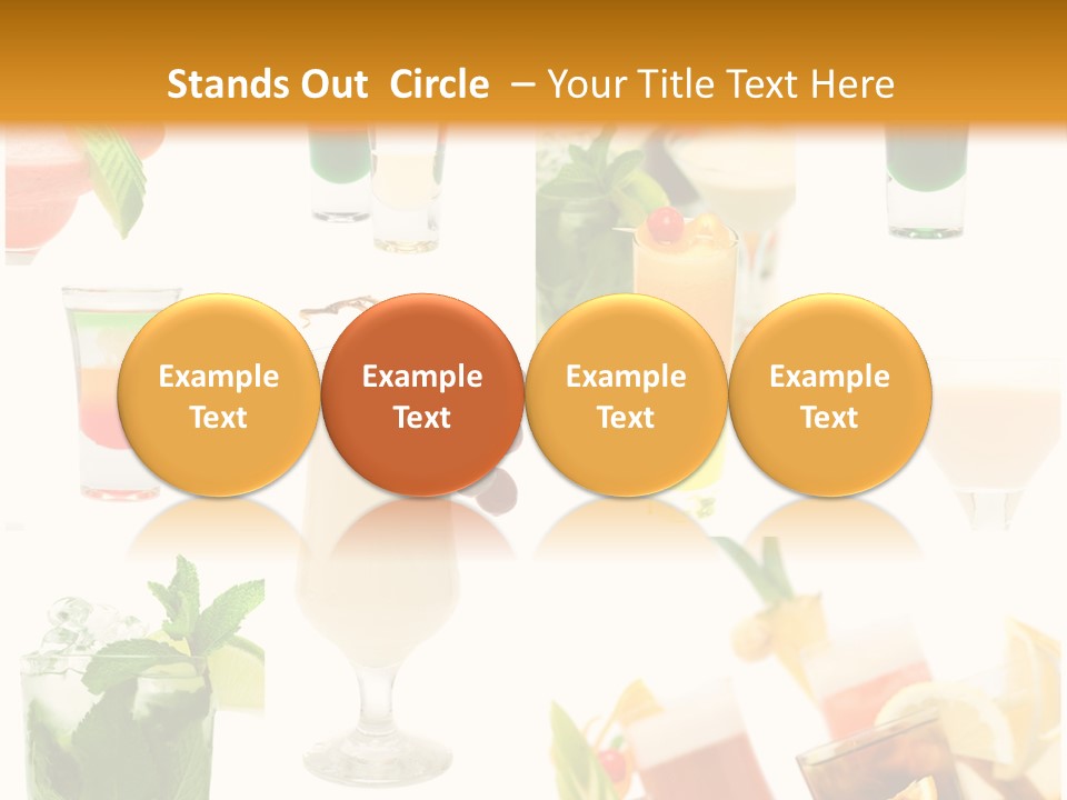 Red Leaf Green PowerPoint Template