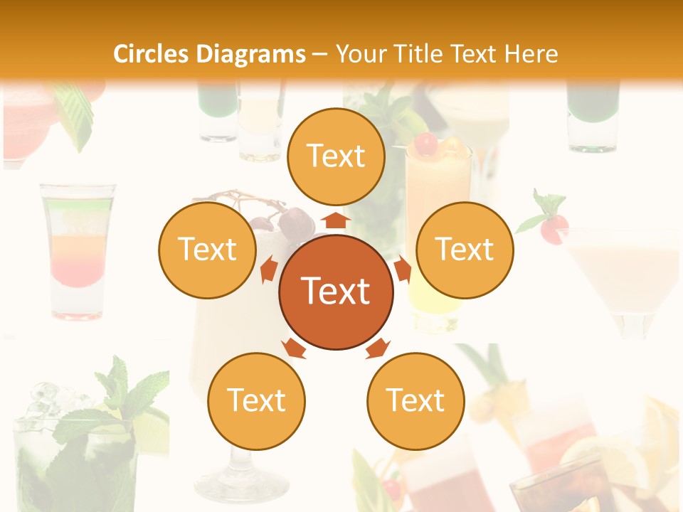 Red Leaf Green PowerPoint Template