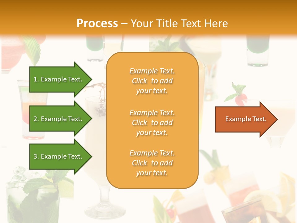 Red Leaf Green PowerPoint Template