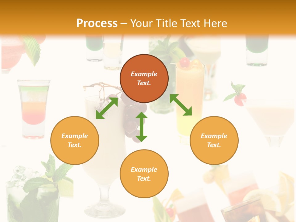 Red Leaf Green PowerPoint Template