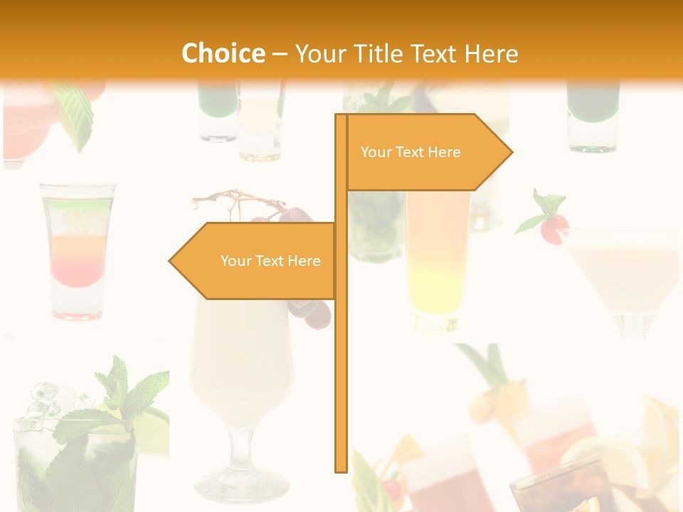 Red Leaf Green PowerPoint Template