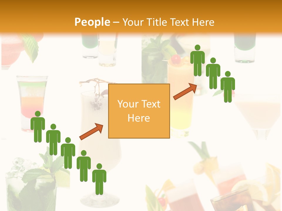 Red Leaf Green PowerPoint Template