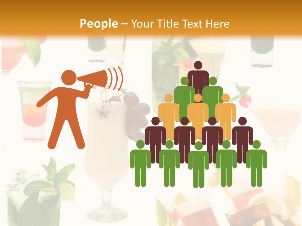 Red Leaf Green PowerPoint Template