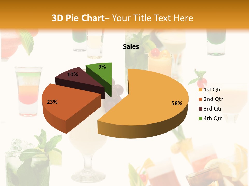 Red Leaf Green PowerPoint Template