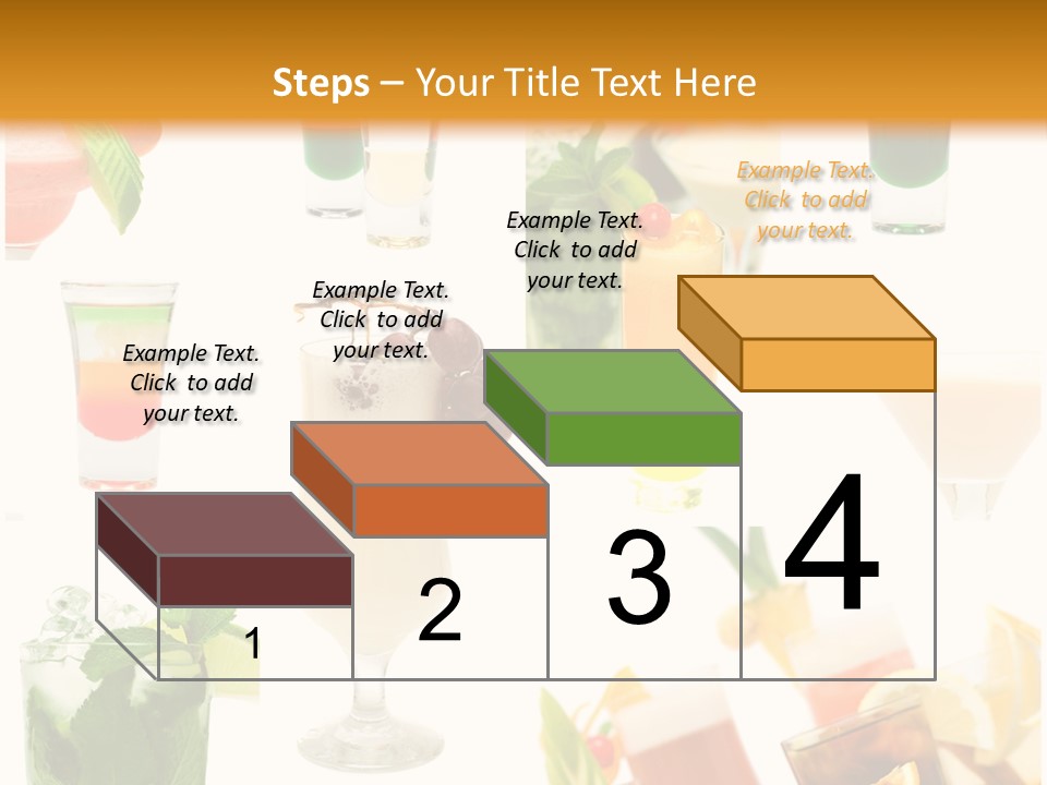 Red Leaf Green PowerPoint Template