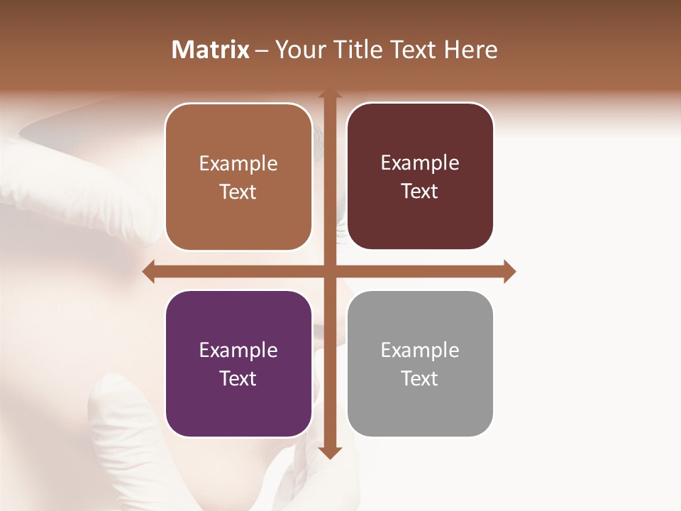 Neck Beauty Doctor PowerPoint Template