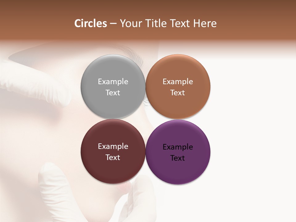 Neck Beauty Doctor PowerPoint Template