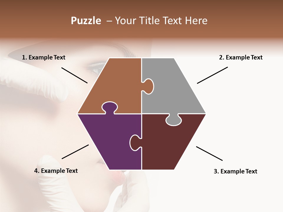 Neck Beauty Doctor PowerPoint Template