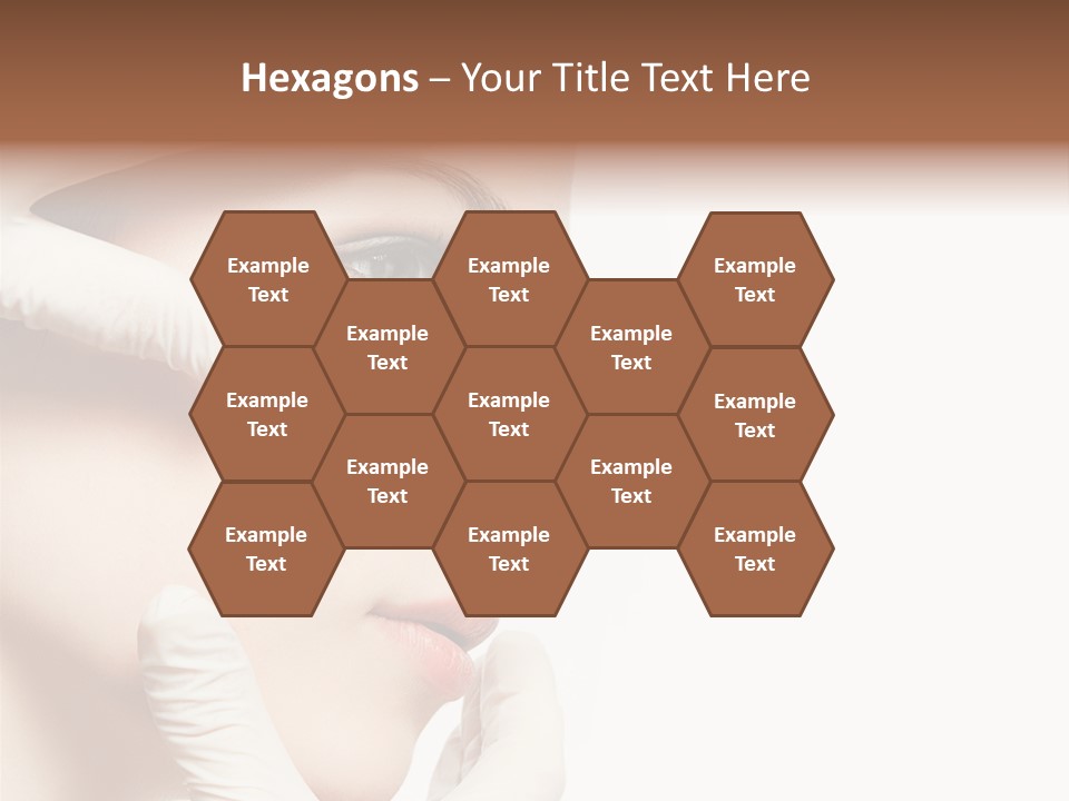 Neck Beauty Doctor PowerPoint Template