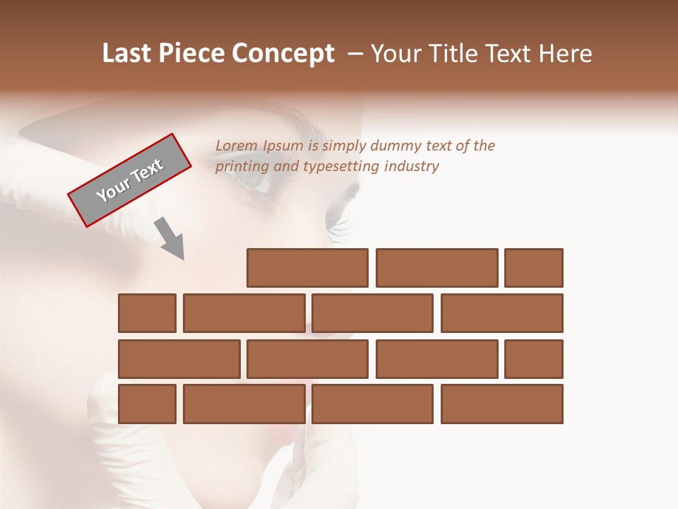 Neck Beauty Doctor PowerPoint Template