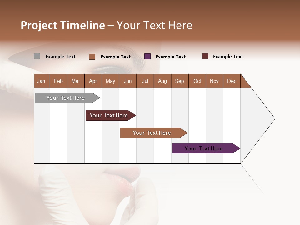 Neck Beauty Doctor PowerPoint Template
