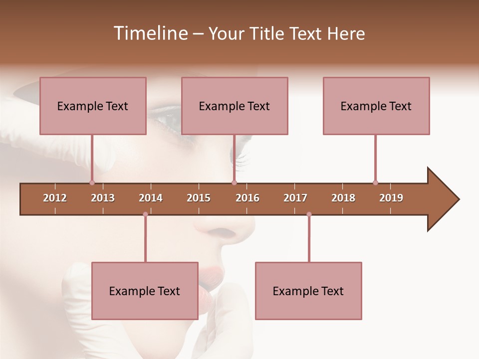 Neck Beauty Doctor PowerPoint Template
