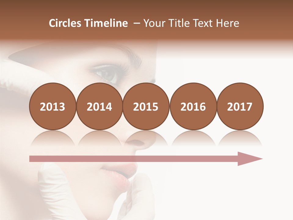 Neck Beauty Doctor PowerPoint Template