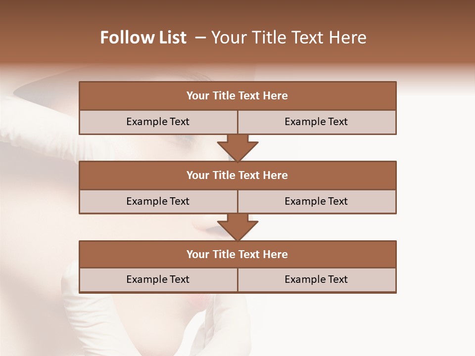 Neck Beauty Doctor PowerPoint Template