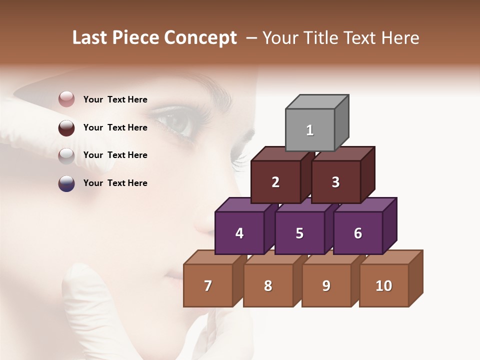 Neck Beauty Doctor PowerPoint Template