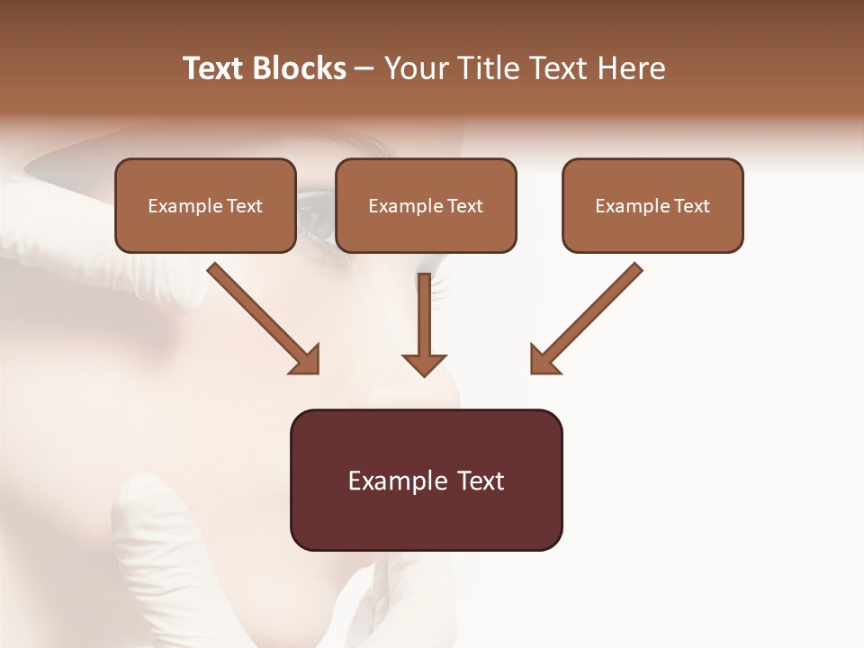 Neck Beauty Doctor PowerPoint Template