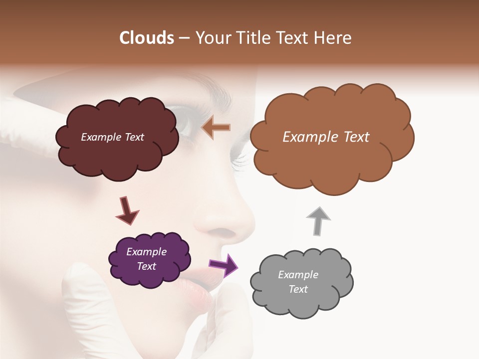 Neck Beauty Doctor PowerPoint Template