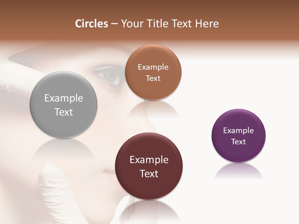 Neck Beauty Doctor PowerPoint Template