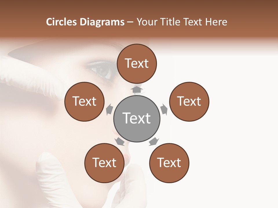 Neck Beauty Doctor PowerPoint Template