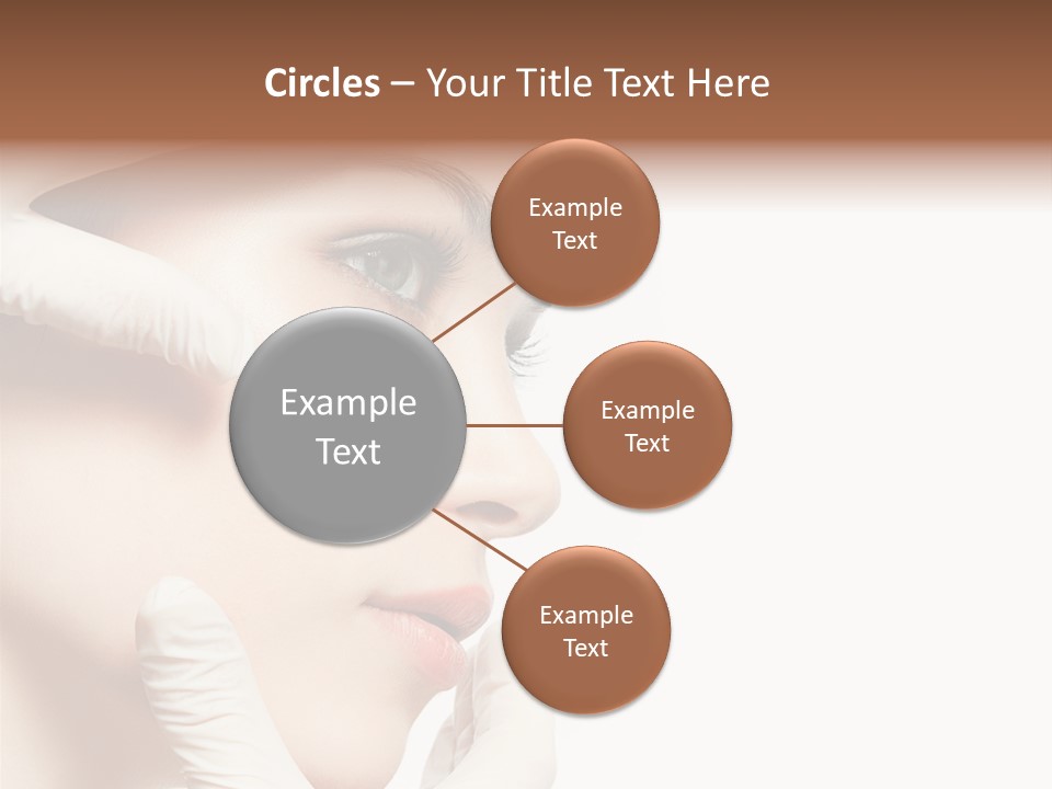 Neck Beauty Doctor PowerPoint Template