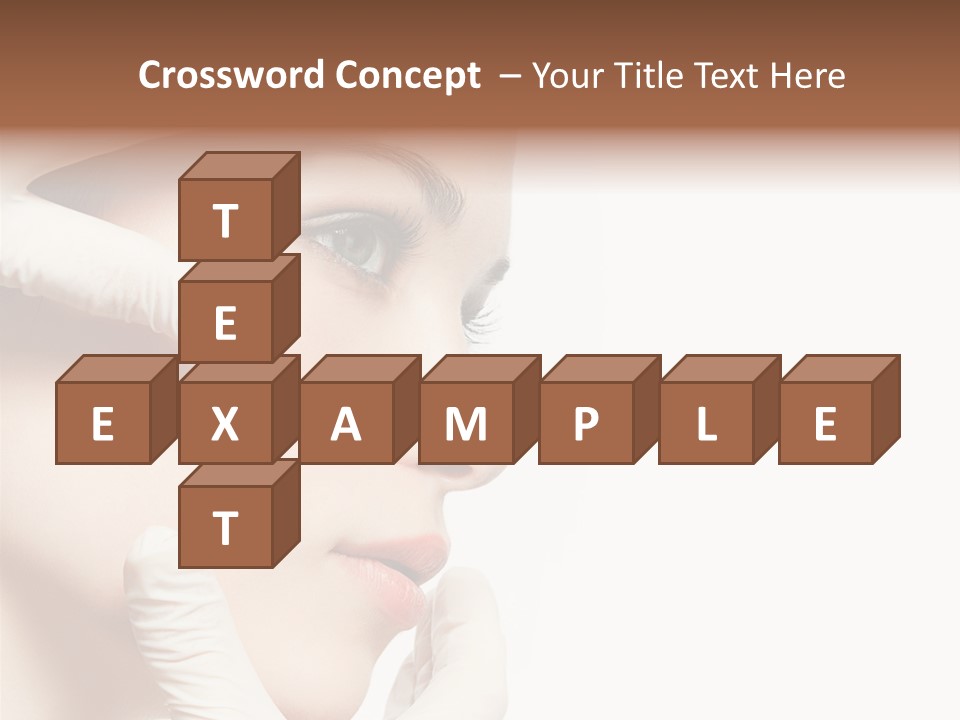 Neck Beauty Doctor PowerPoint Template