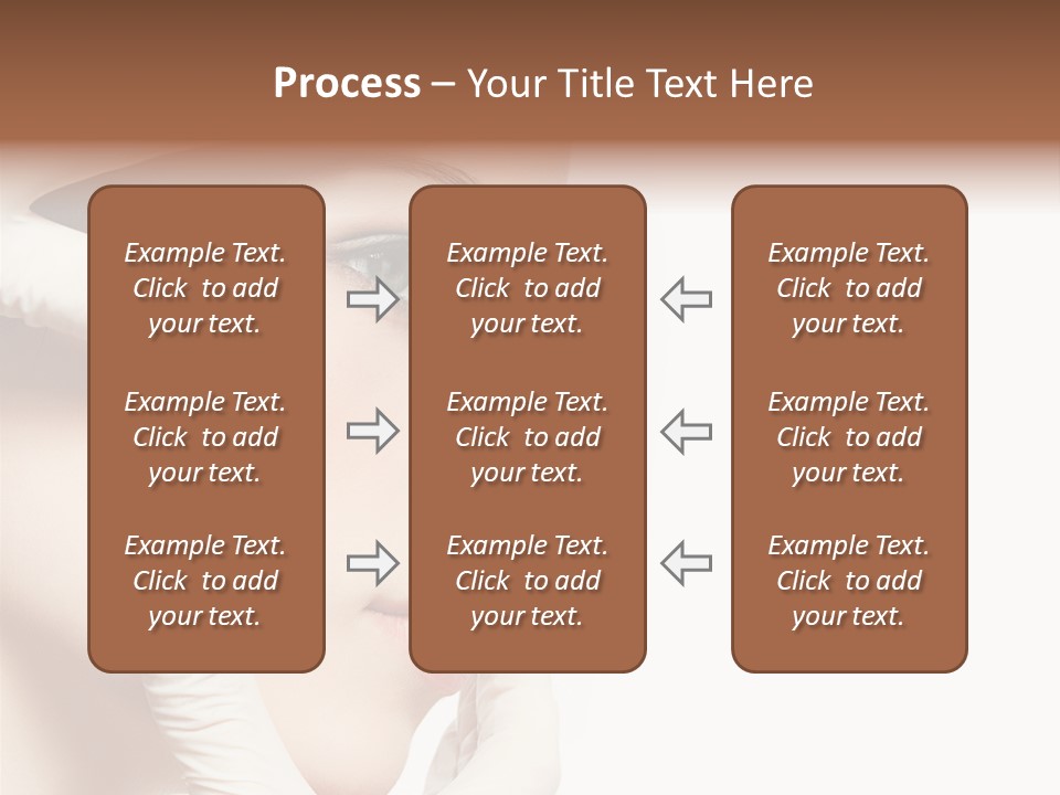 Neck Beauty Doctor PowerPoint Template