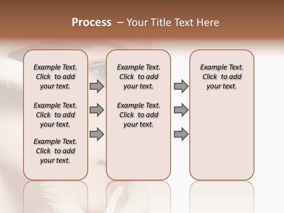 Neck Beauty Doctor PowerPoint Template