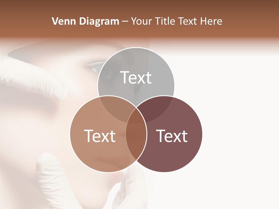 Neck Beauty Doctor PowerPoint Template