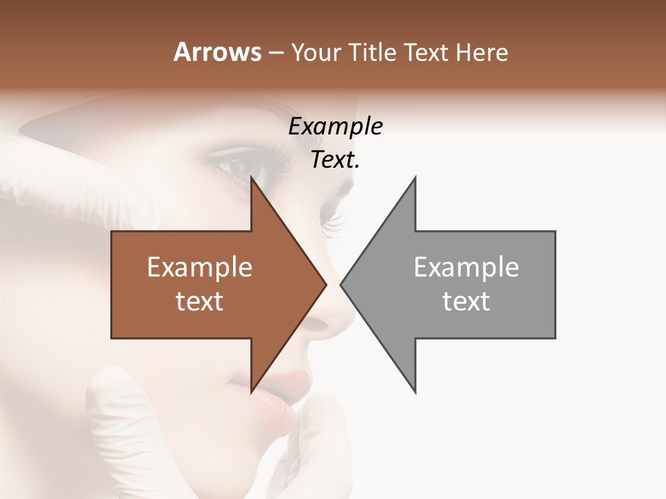 Neck Beauty Doctor PowerPoint Template