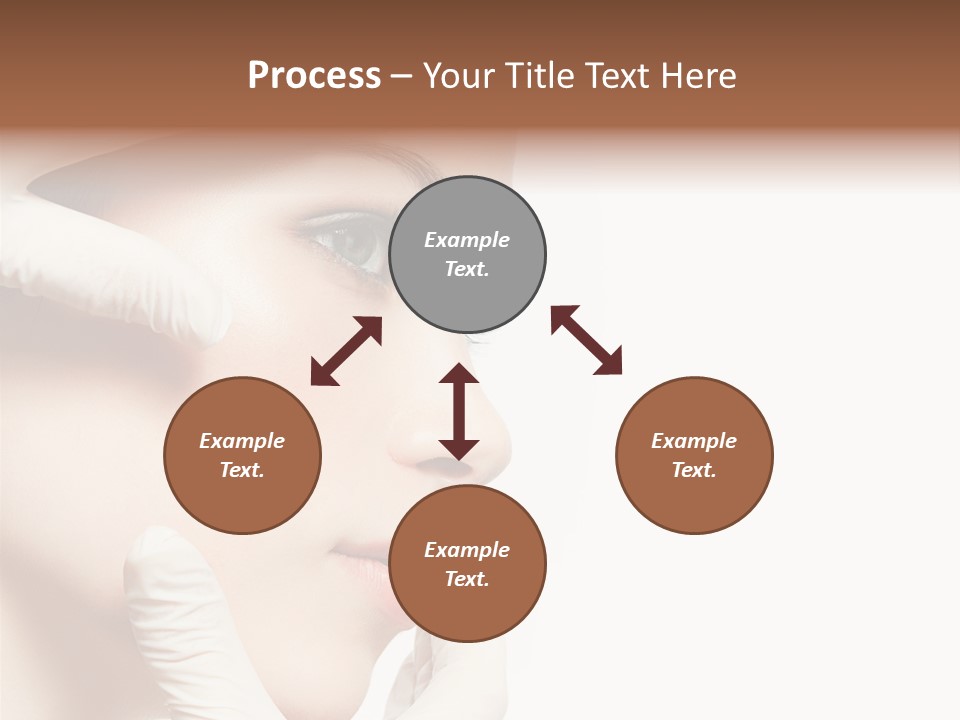 Neck Beauty Doctor PowerPoint Template