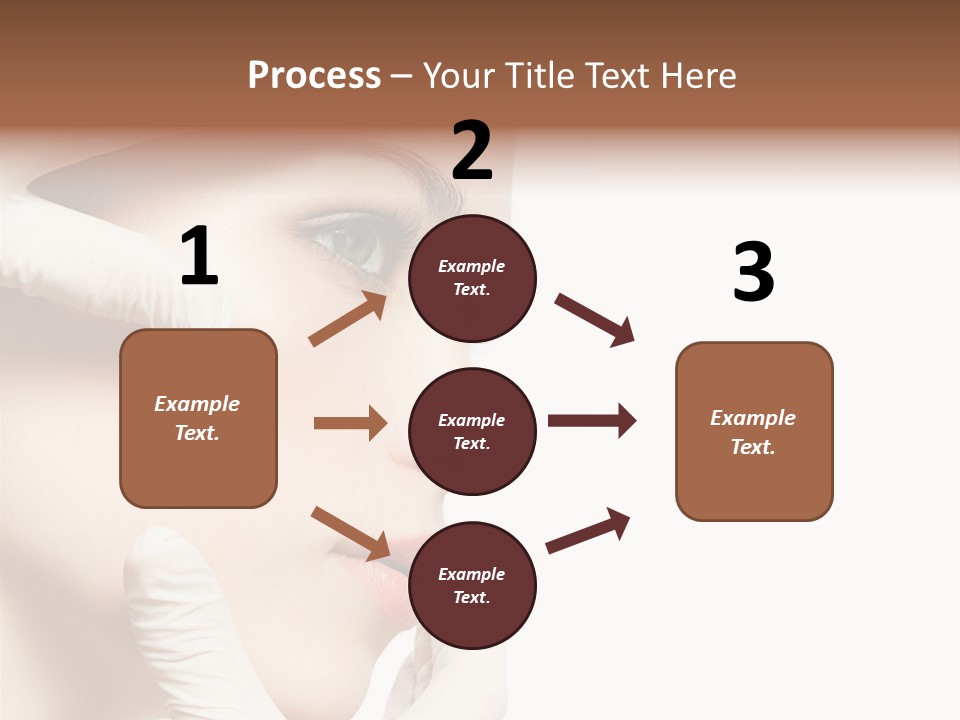Neck Beauty Doctor PowerPoint Template