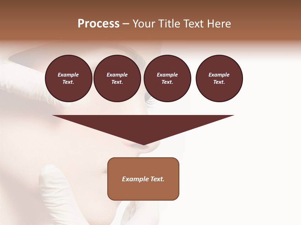 Neck Beauty Doctor PowerPoint Template