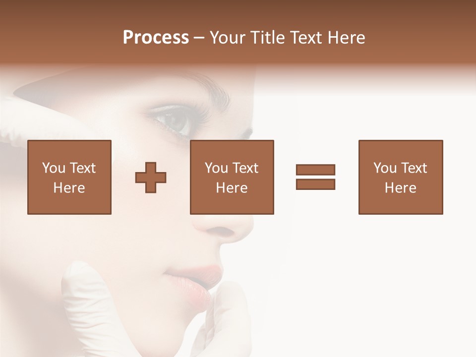 Neck Beauty Doctor PowerPoint Template